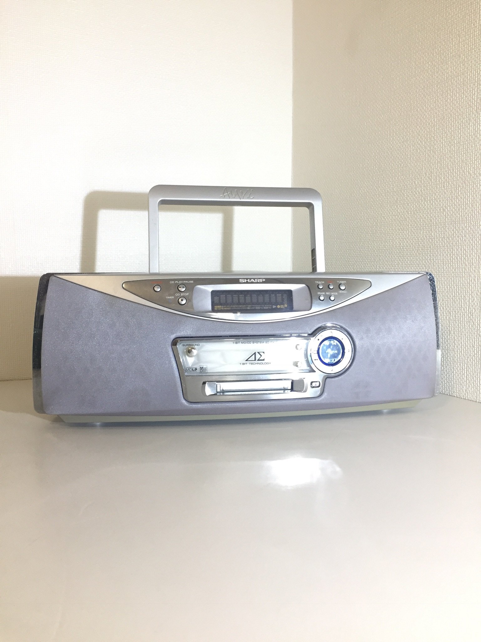 Amazon.co.jp: SHARP シャープ SD-FX10-S シルバー 1ビットCD/MD