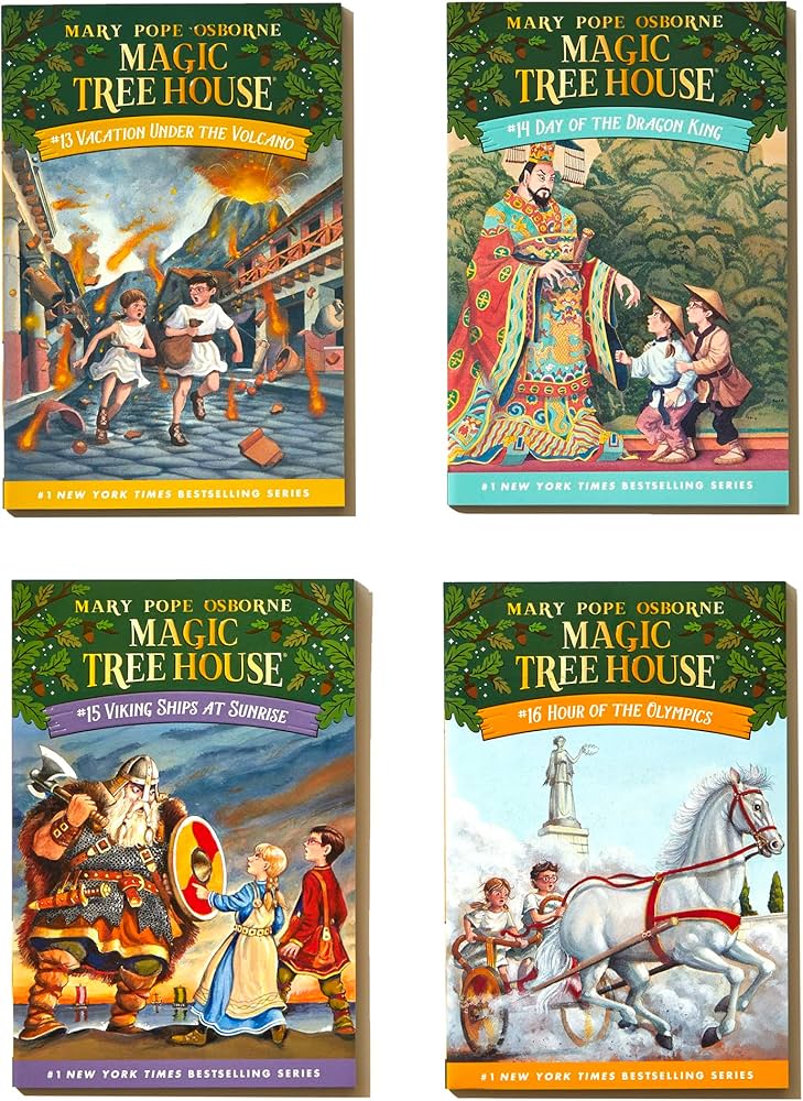 Amazon.com: Magic Tree House Boxed Set, Books 13-16: Vacation