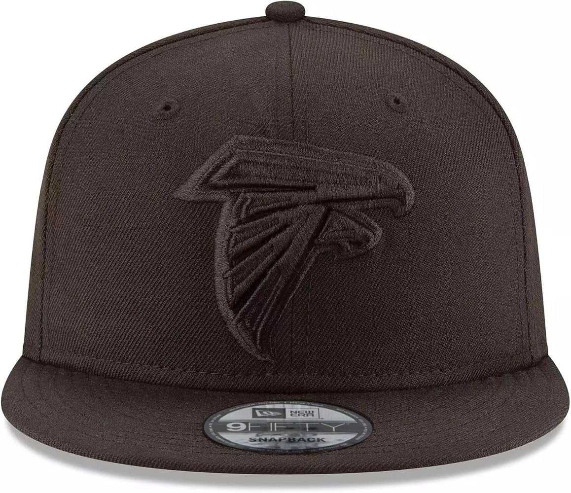 Amazon.com: New Era NFL 9FIFTY Black On Black Adjustable Snapback