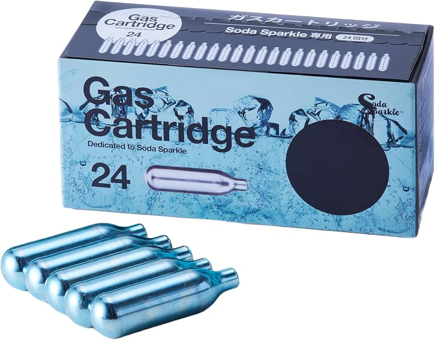 Amazon | SodaSparkle Soda Sparkle 専用ガスカートリッジ24本 炭酸