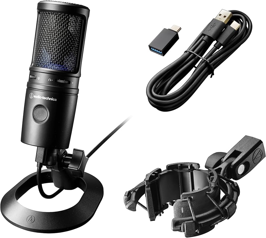 Amazon.com: Audio-Technica AT2020USB-X Cardioid Condenser USB