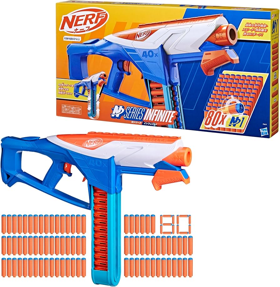 Amazon.co.jp: ナーフ Nシリーズ インフィニット ブラスター、N