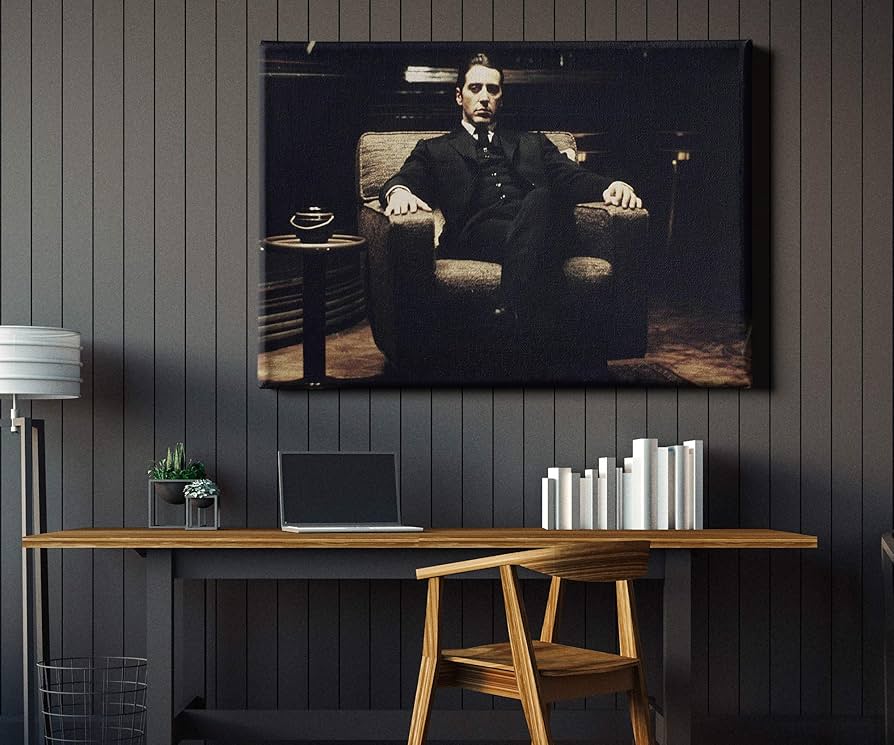 Amazon.co.jp: ゴッドファーザー アルパチーノ キャンバス ウォール