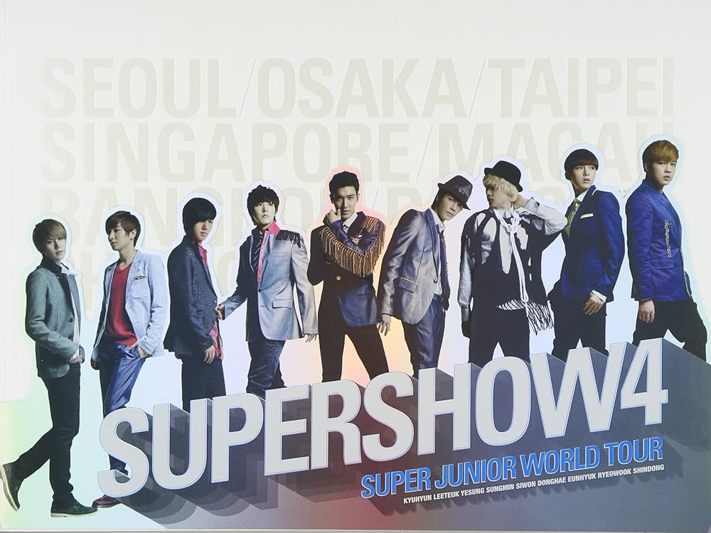 SUPER JUNIOR - Super Junior - Super Show 4 Concert Photo Album