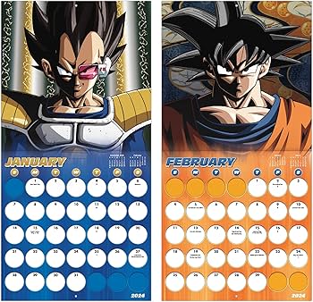 カレンダー 壁掛け ドラゴンボール DRAGONBALL 1997年 当時物
