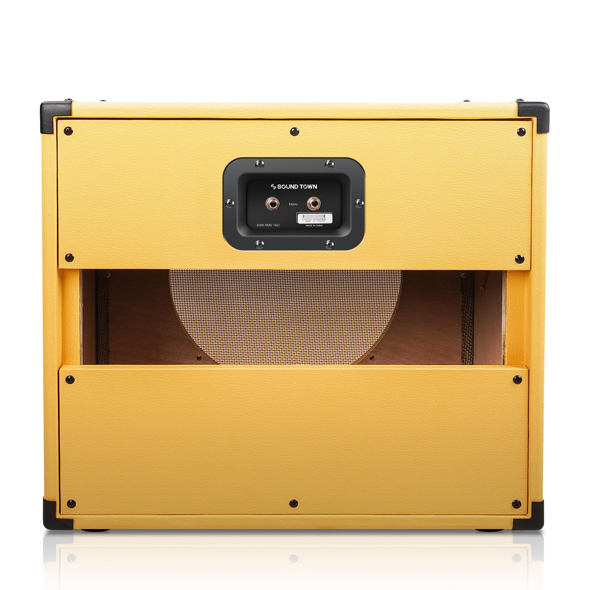 Amazon | Sound Town 1 x 12インチ 空 オープンバック ギター