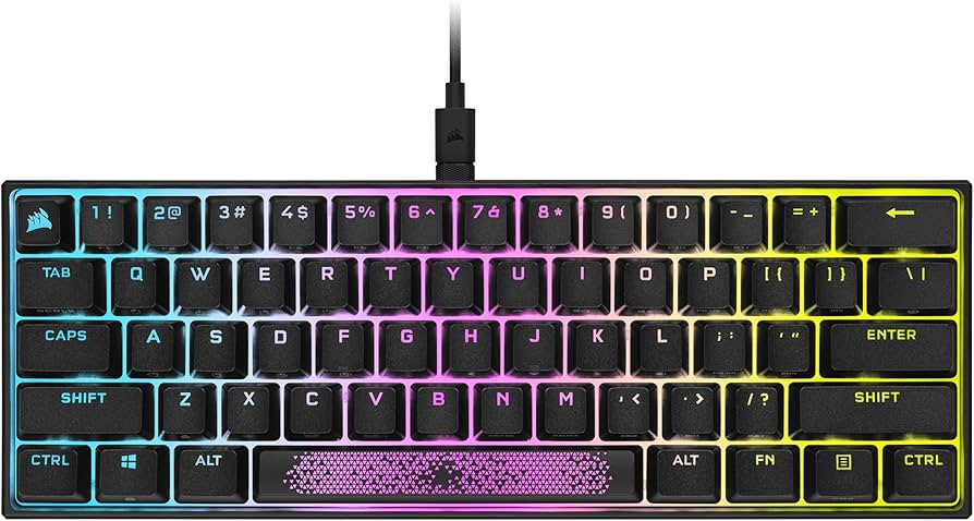 Amazon.com: Corsair K65 RGB Mini 60% Mechanical Gaming Keyboard