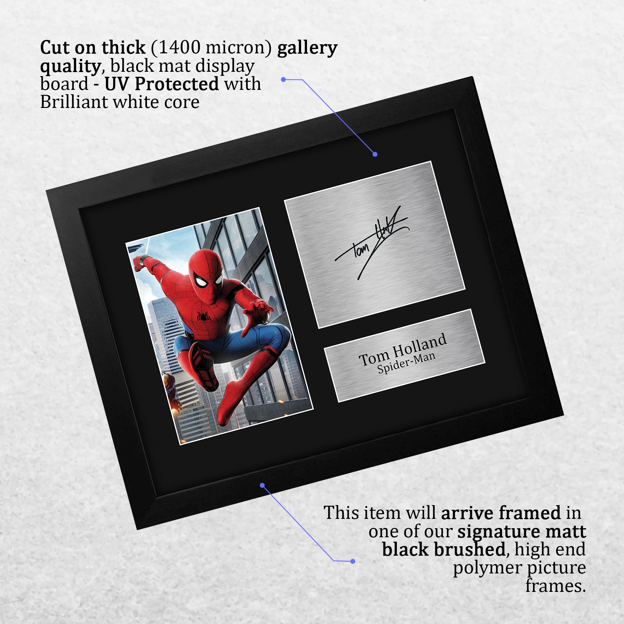 Amazon.co.jp: HWC Trading Tom Holland ギフト USL フレーム入り