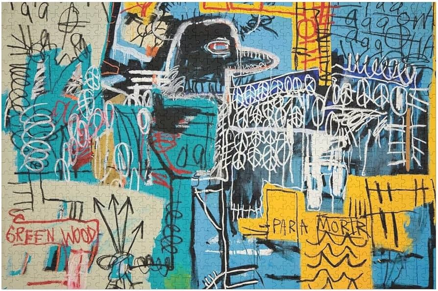 Amazon | ミシェル バスキア ジグソーパズル 1000ピース パズル 木製