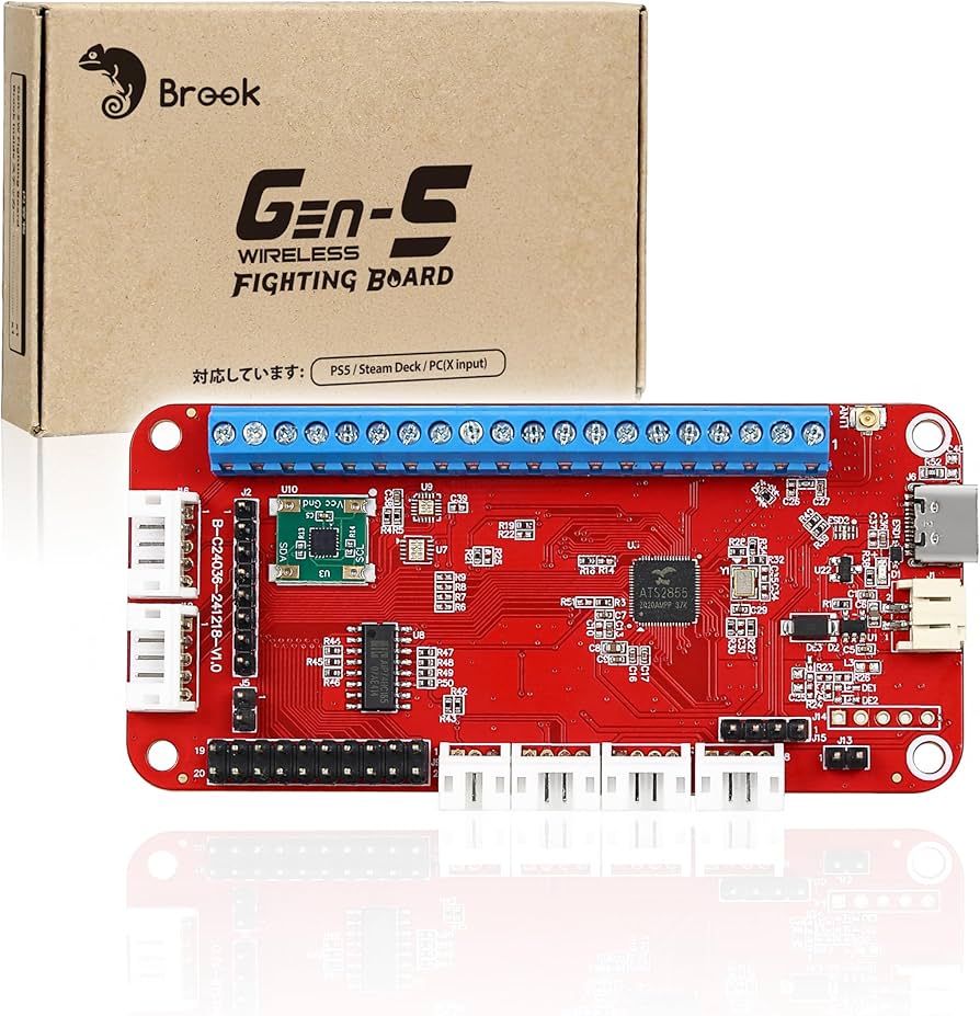 Amazon.co.jp: Brook Gaming Gen5W Fighting Board – ワイヤレス対応