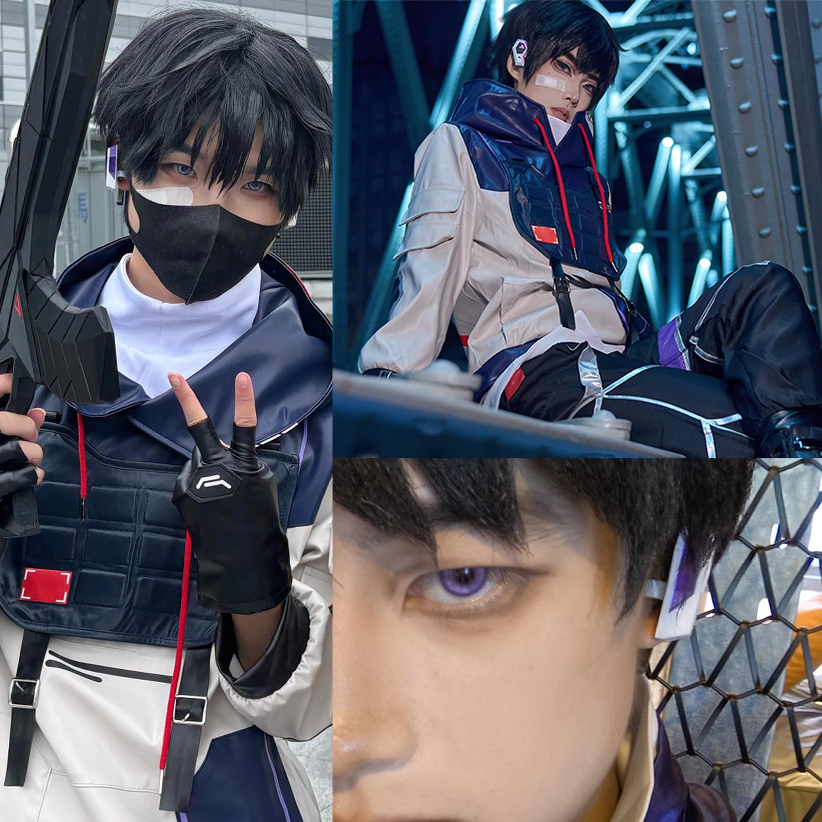 Amazon.co.jp: VALORANT/ヴァロラント コスプレ道具 アイソ イヤホンの