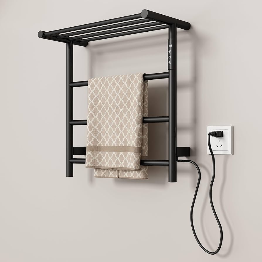 Sunrosa タオルウォーマー ステンレス 壁掛け式 ヒーター Amazon.co.jp