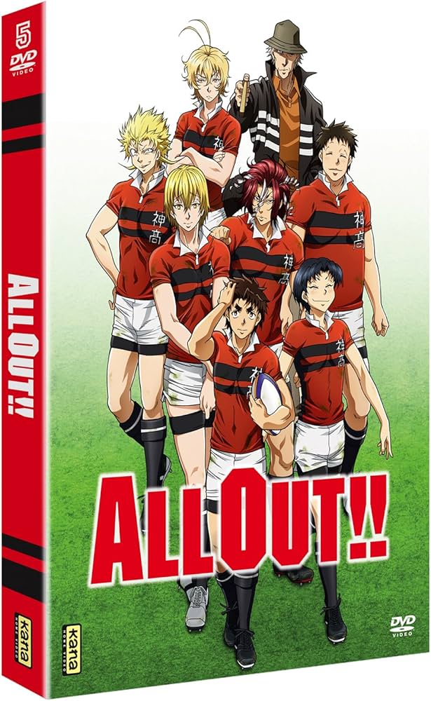 Amazon.co.jp: ALL OUT!! コンプリート DVD-BOX (全25話, 625分
