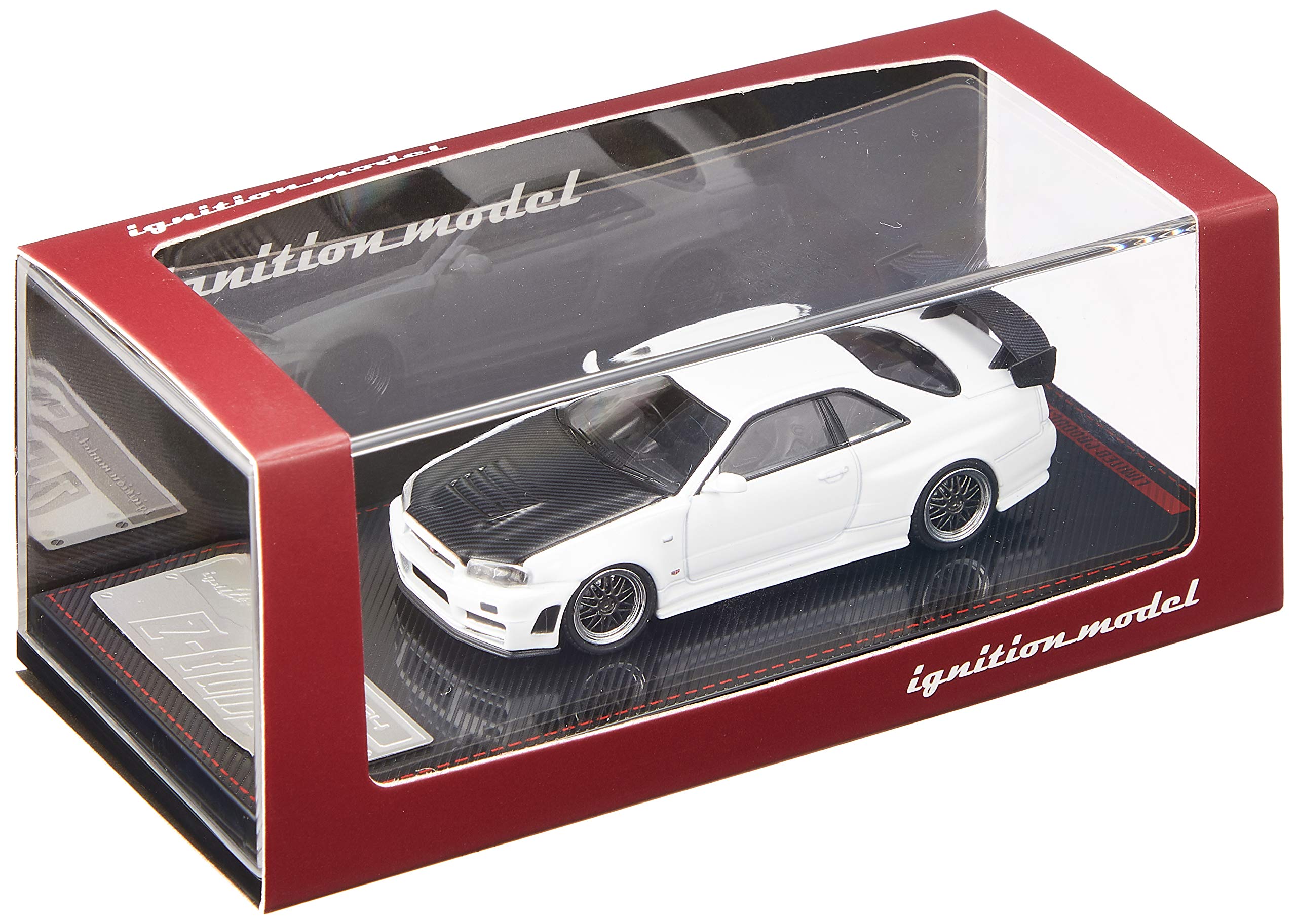 Amazon | ignition model 1/64 ニスモ R34 GT-R Z-tune White 完成品