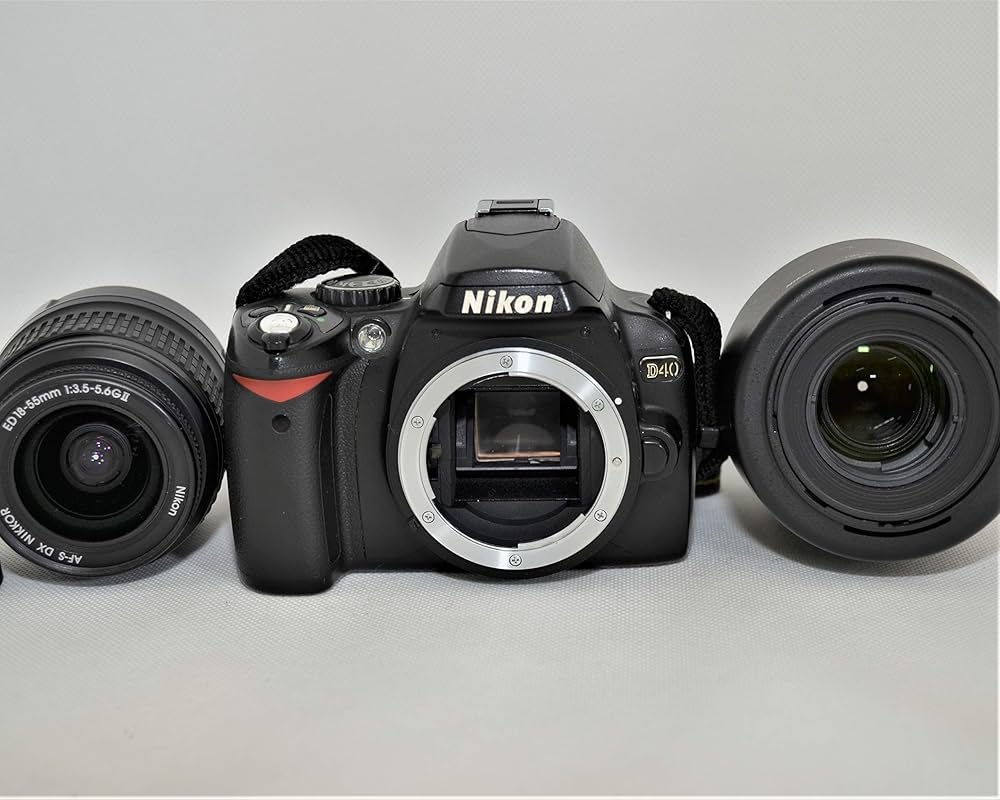 Amazon | Nikon デジタル一眼レフカメラ D40 ダブルズームキットII