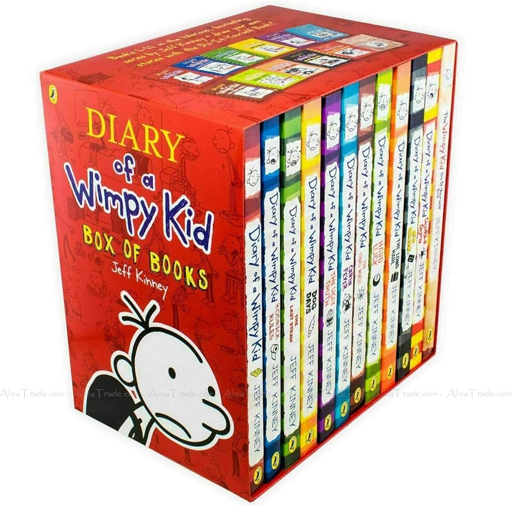 Amazon.com: Diary of a Wimpy Kid 12 Books Complete Collection Set