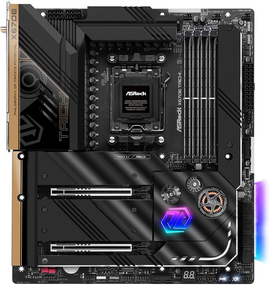 Amazon | ASRock マザーボード X670E Taichi AMD Ryzen 7000 シリーズ