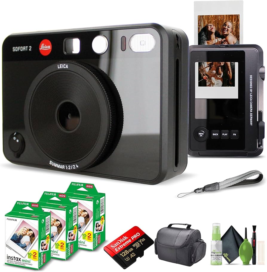 Amazon.com : Leica Sofort 2 Hybrid Instant Photo Film and Digital