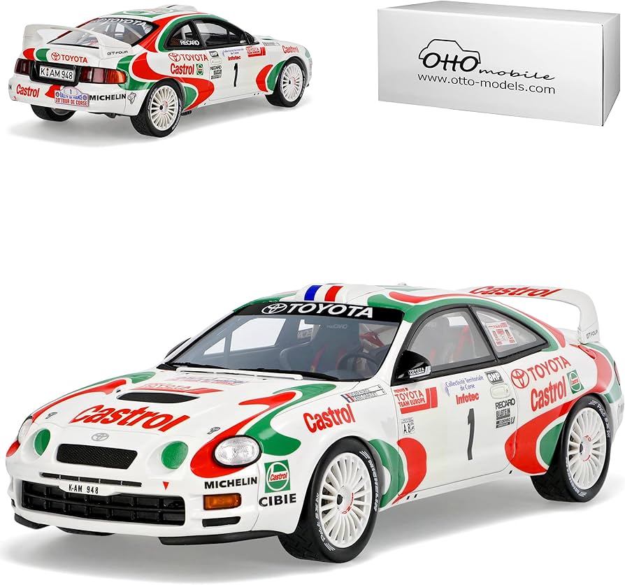 Amazon | オットーモービル 1/18 トヨタ セリカ GT-FOUR ST205#1