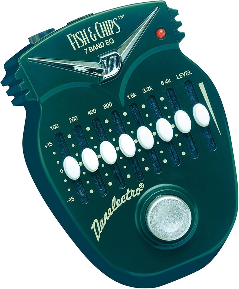 Amazon | DANELECTRO MINI ノイズ 少なめ イコライザー FISH & CHIPS