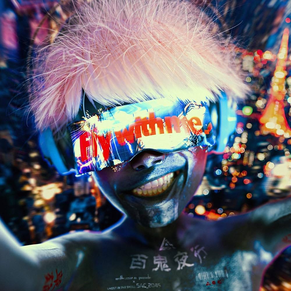 Amazon | Fly with me | millennium parade × ghost in the shell