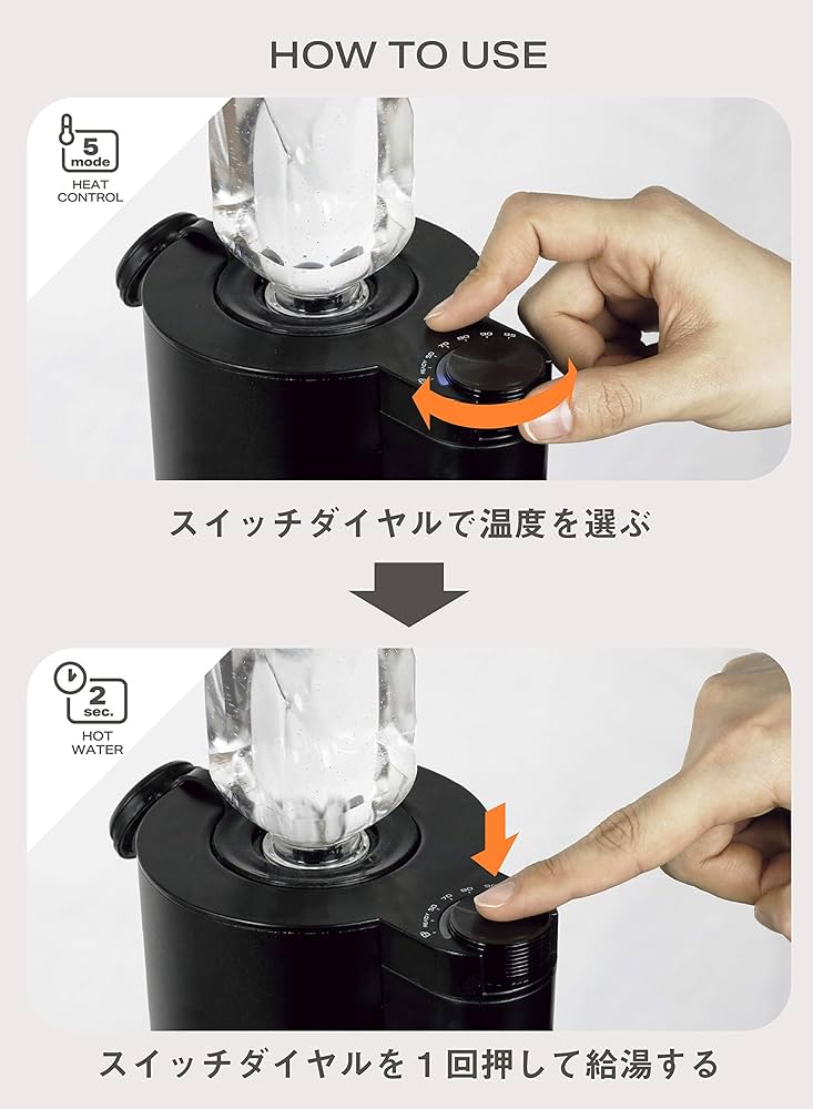 Amazon｜シービージャパン ウォーター サーバー 瞬間 湯沸かし 5段階