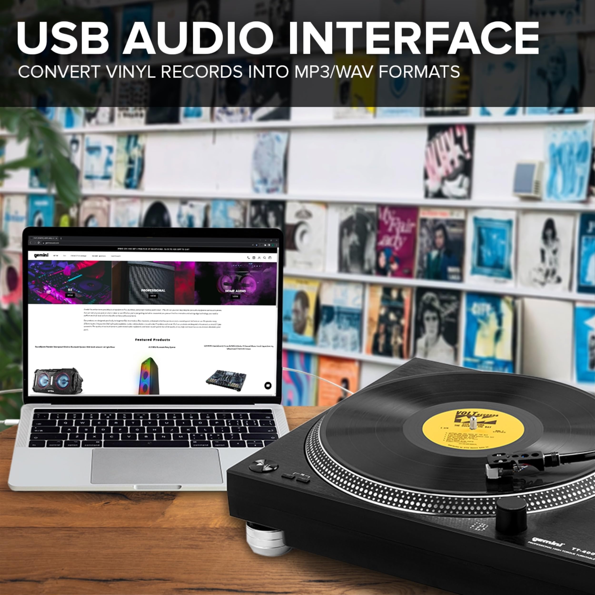 Amazon.co.jp: Gemini Sound TT-4000 プロフェッショナルダイレクト