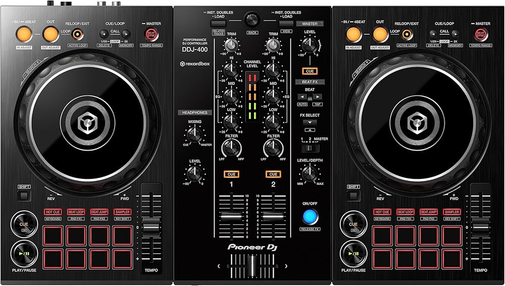 Pioneer Ddj-400 2 Kanal Rekordbox Dj Controller : Amazon.com.tr
