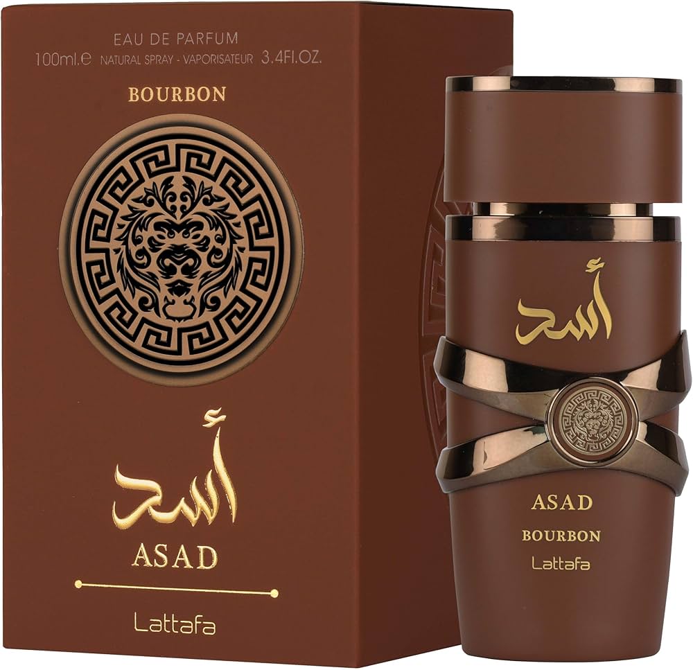 Amazon.com : Lattafa Asad Bourbon for Unisex Eau de Parfum Spray