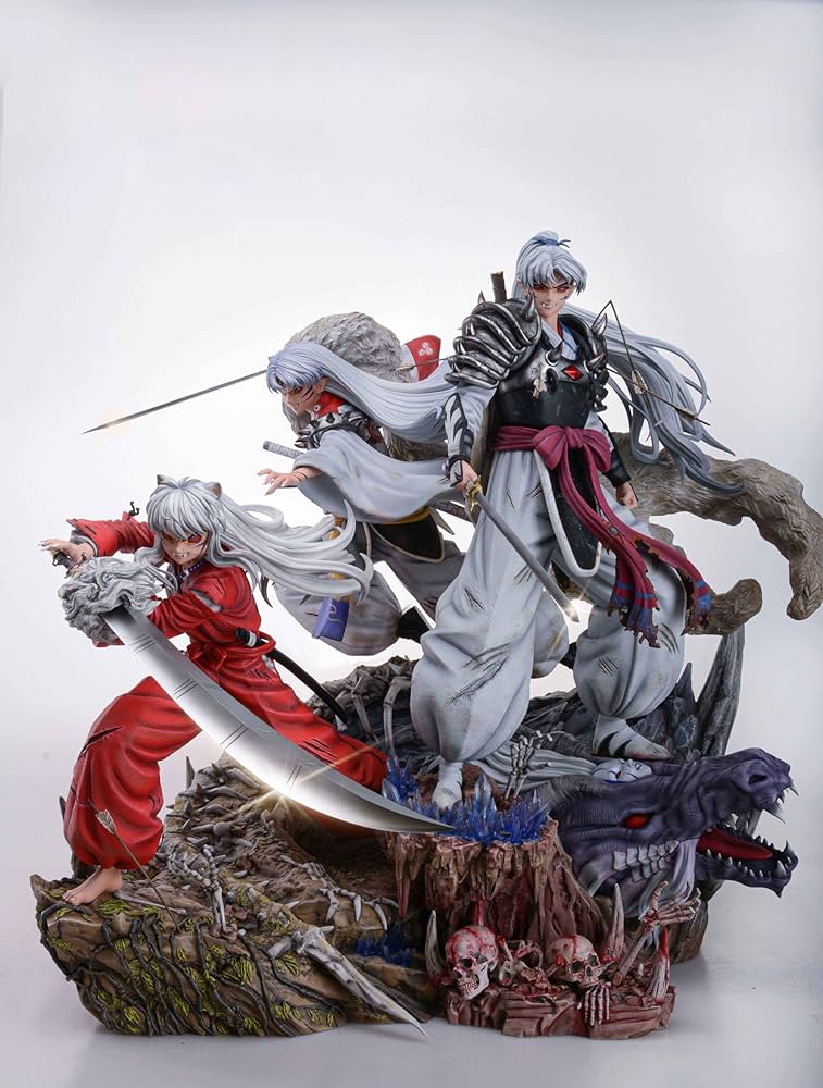 Amazon.co.jp: 犬夜叉 殺生丸 闘牙王 フィギュア 1/5スケール 塗装済み