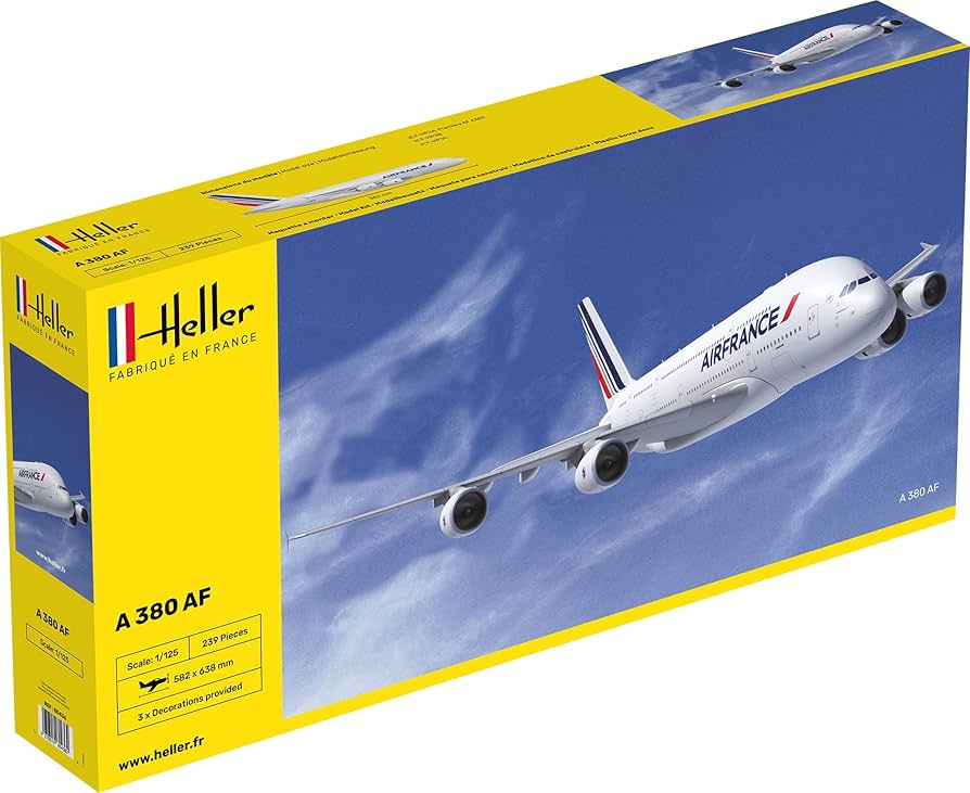 Amazon | 1/125 エアバス A380 エールフランス プラモデル