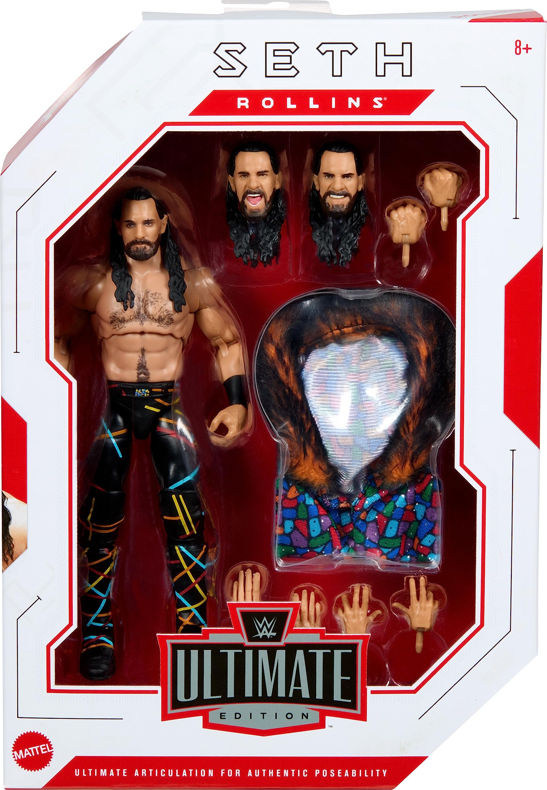 Amazon.co.jp: Mattel WWE セス・ロリンズ アルティメットエディション