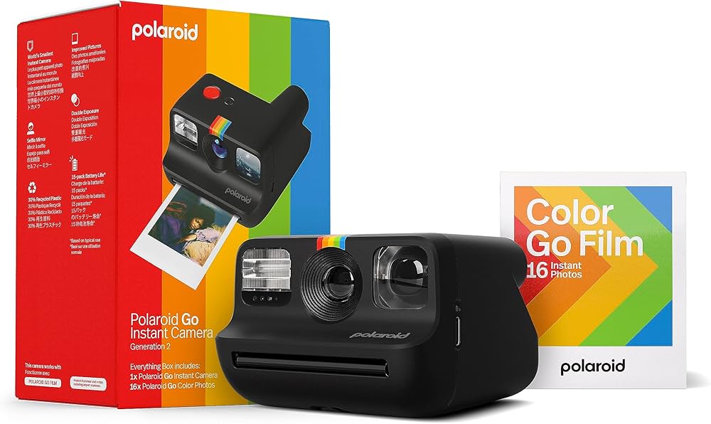 Amazon | Polaroid Go Generation 2 - ミニインスタントカメラ +