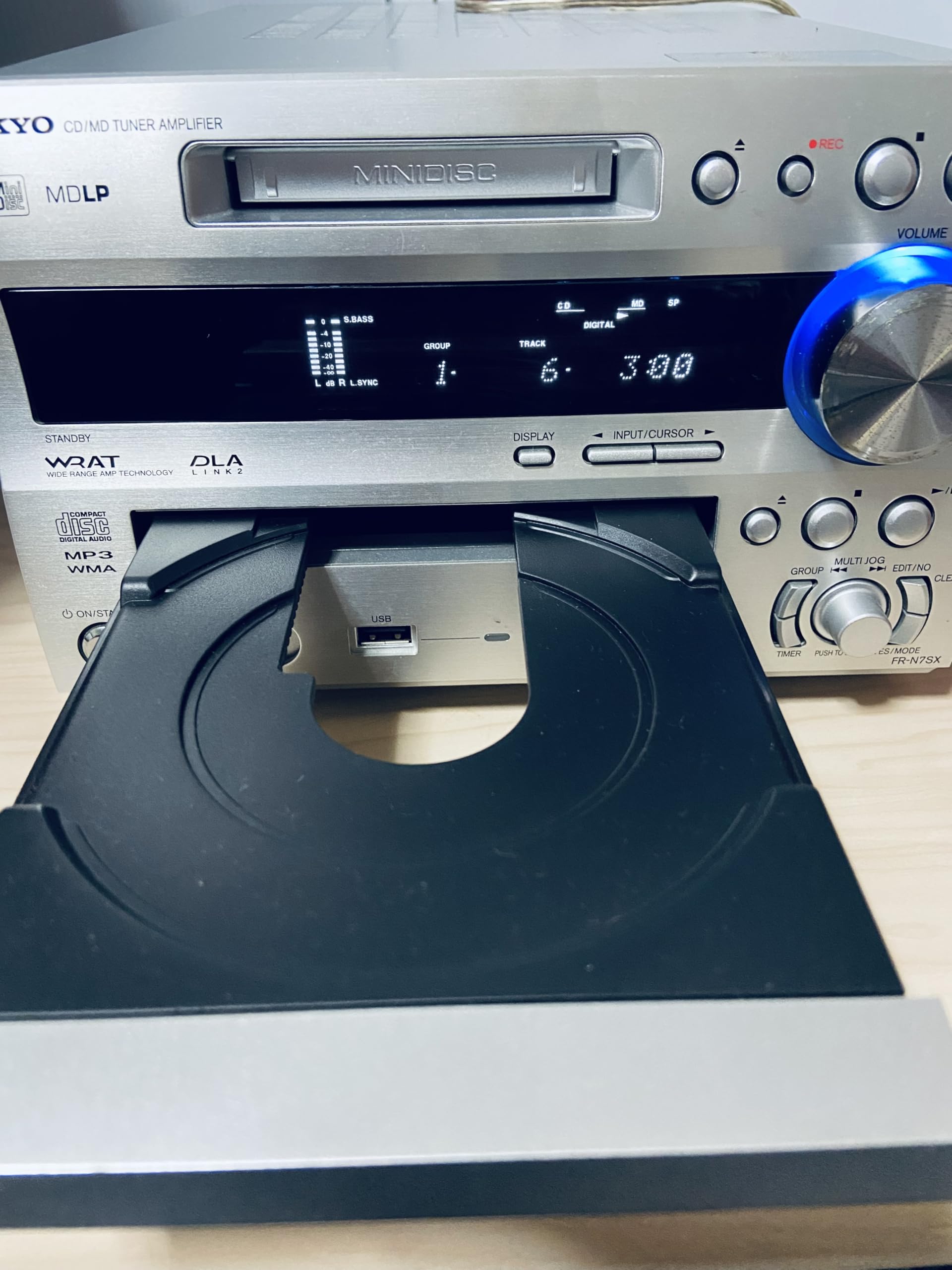 Amazon.co.jp: ONKYO オンキョー FR-N7SX（CD/MDチューナーアンプ