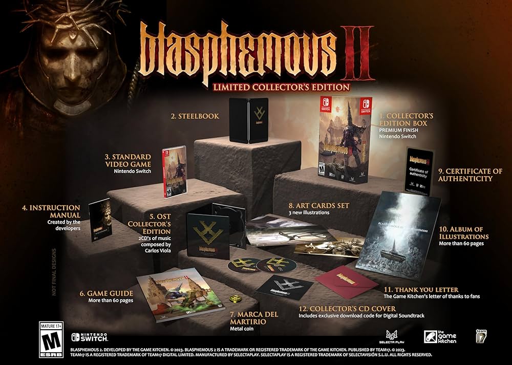 Amazon.co.jp: Blasphemous II Limited Collector's Edition (輸入版