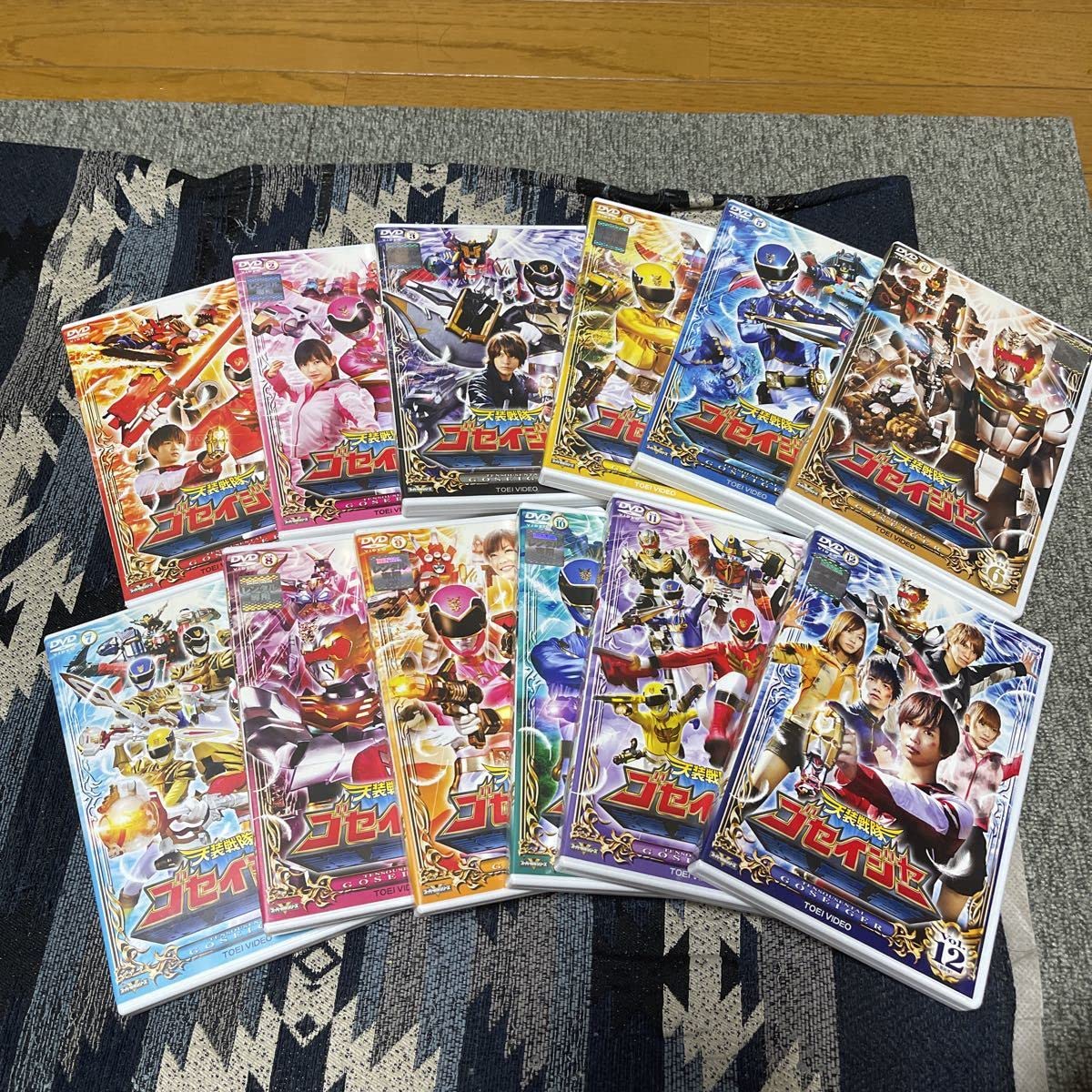 Amazon.co.jp: DVD 天装戦隊ゴセイジャー 全12巻 レンタルアップ品