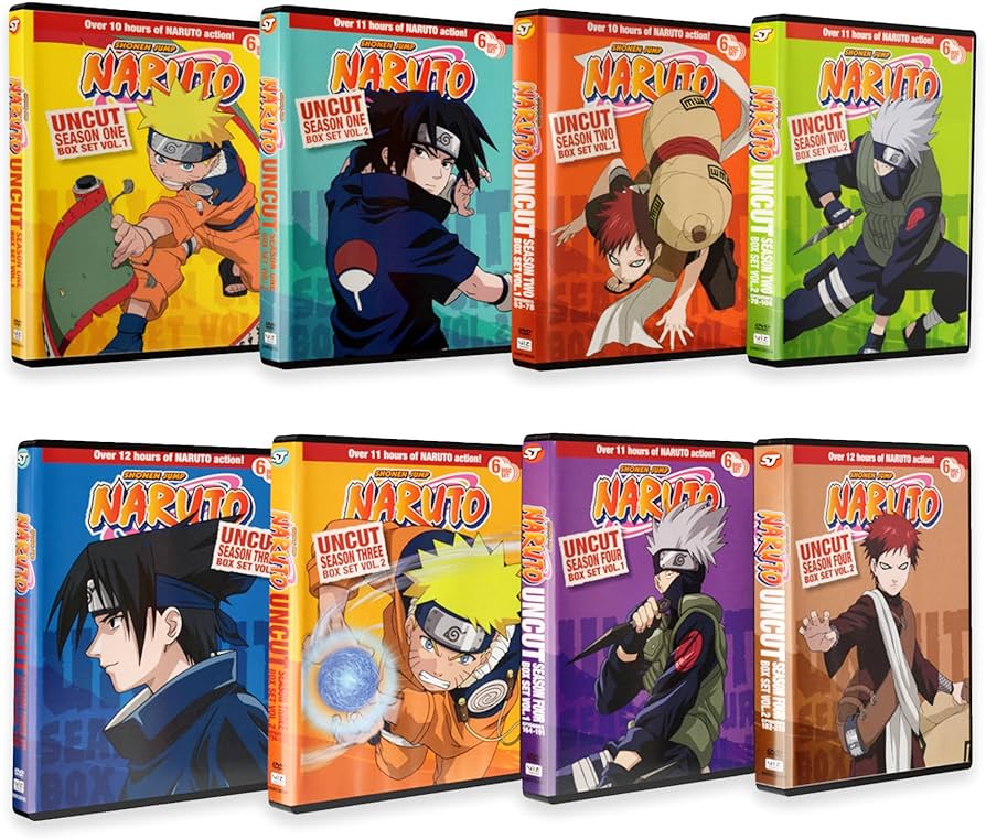 Amazon.com: Naruto Complete Series - 8 Box Sets - DVD Collection