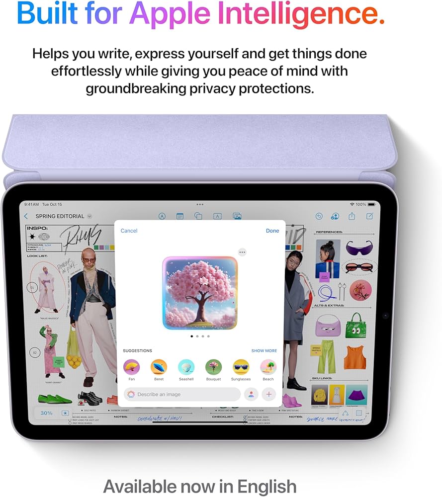 Apple iPad mini (A17 Pro): Apple Intelligence, 21.08 cm (8.3