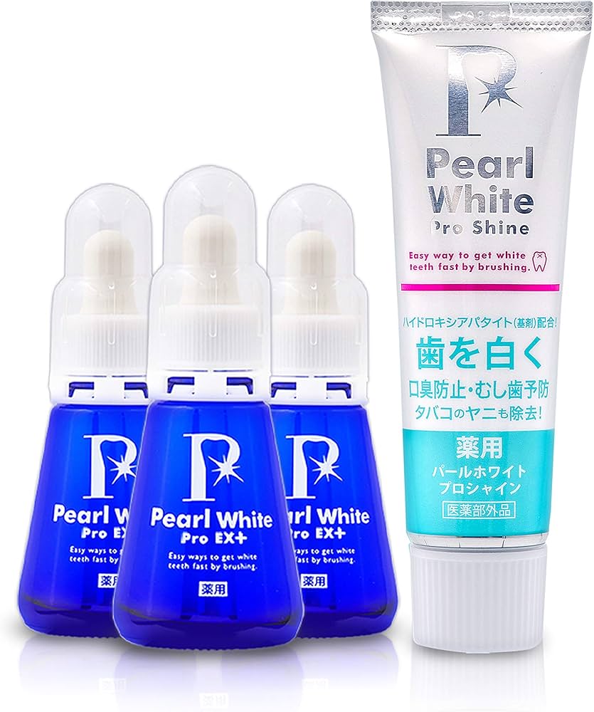 Amazon.co.jp: 新成分！薬用パール ホワイト プロ EXプラス 歯の