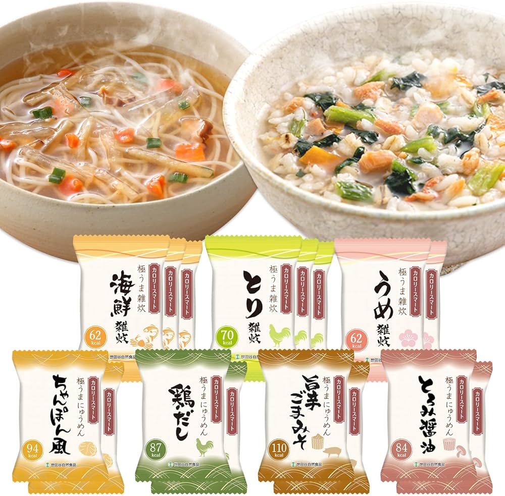 Amazon | 世田谷自然食品 カロリースマート 極うま雑炊 ・ 極うま