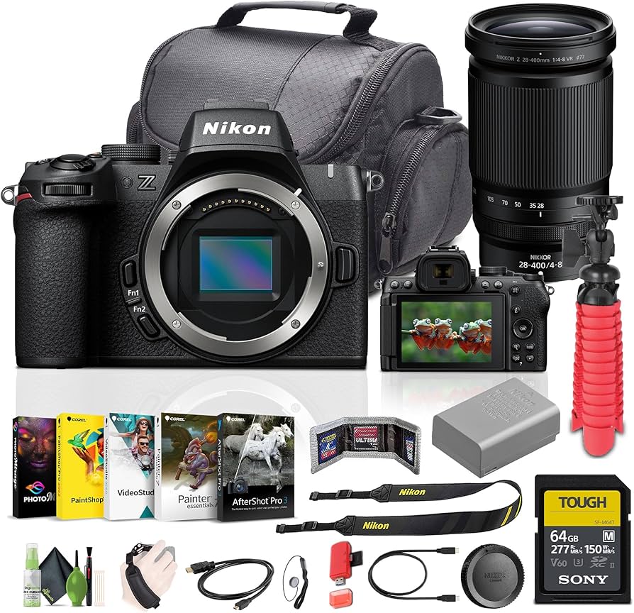 Amazon.com : Nikon Z50II Mirrorless Camera Body Bundle with NIKKOR