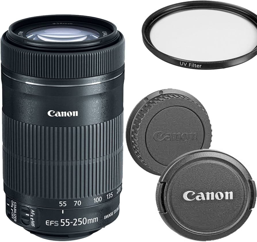 Amazon.com : Canon EF-S 55-250mm f/4-5.6 IS STM Telephoto Zoom