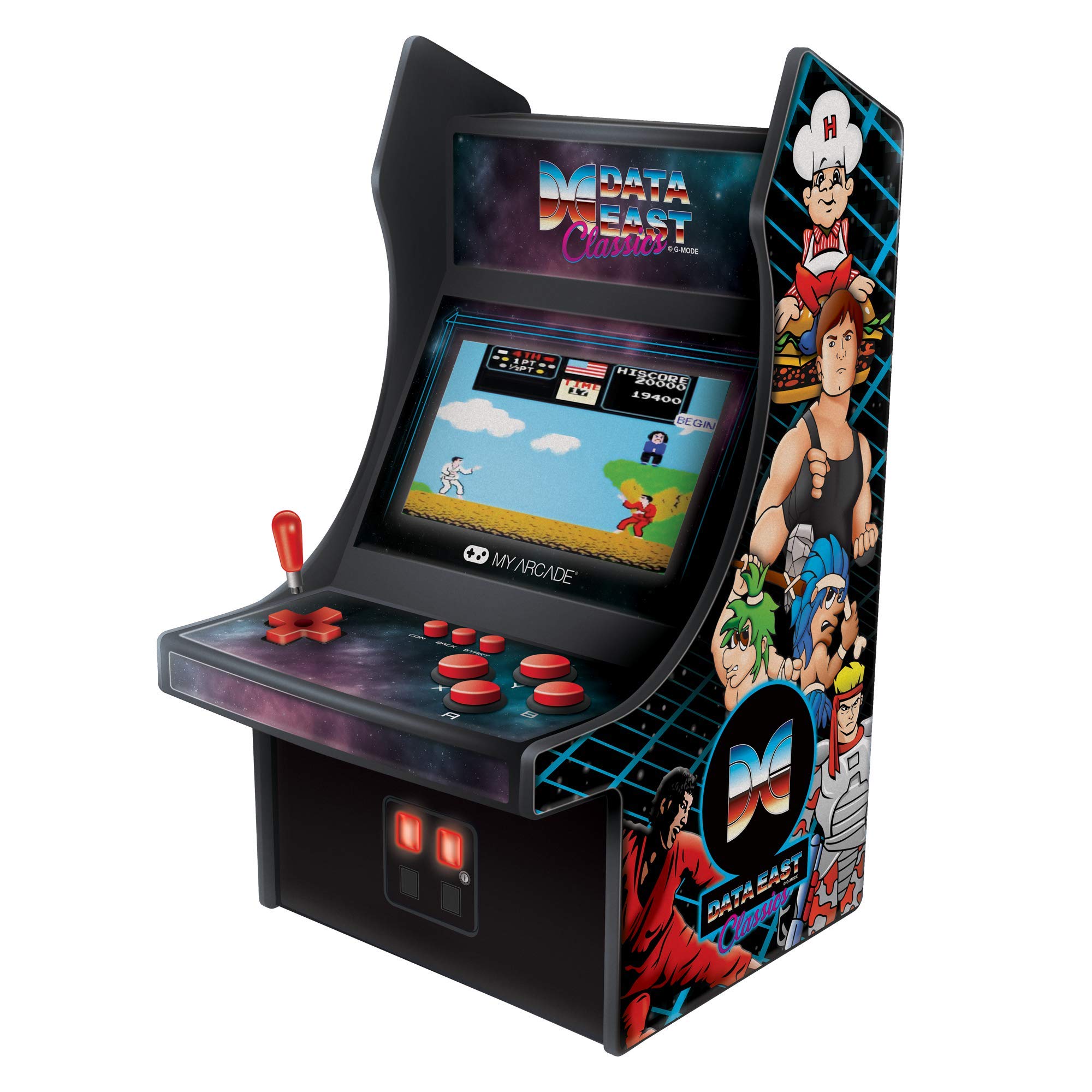 Amazon.com: My Arcade Data East Classics Mini Player - 10 Inch