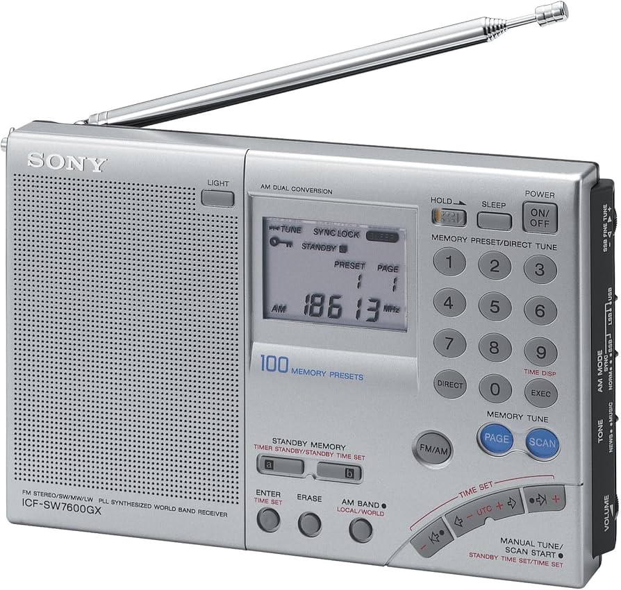 Amazon.co.jp: SONY ICF-SW7600GR FMラジオ : 家電＆カメラ