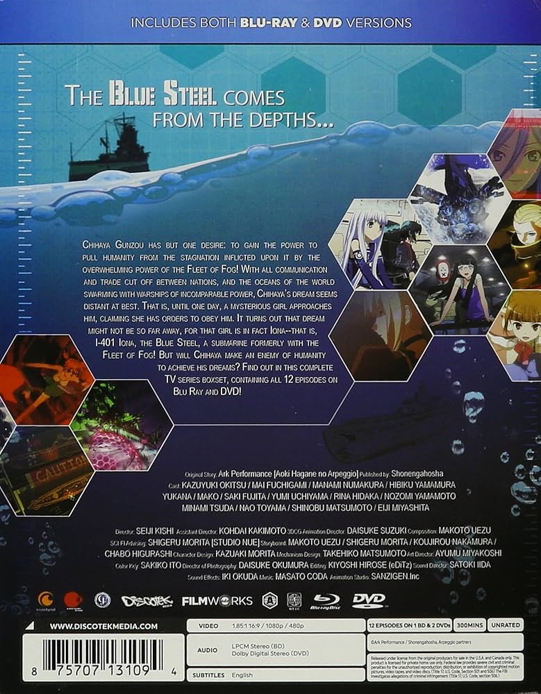 Amazon.com: Arpeggio of Blue Steel - ARS Nova - : Jun Fukuyama