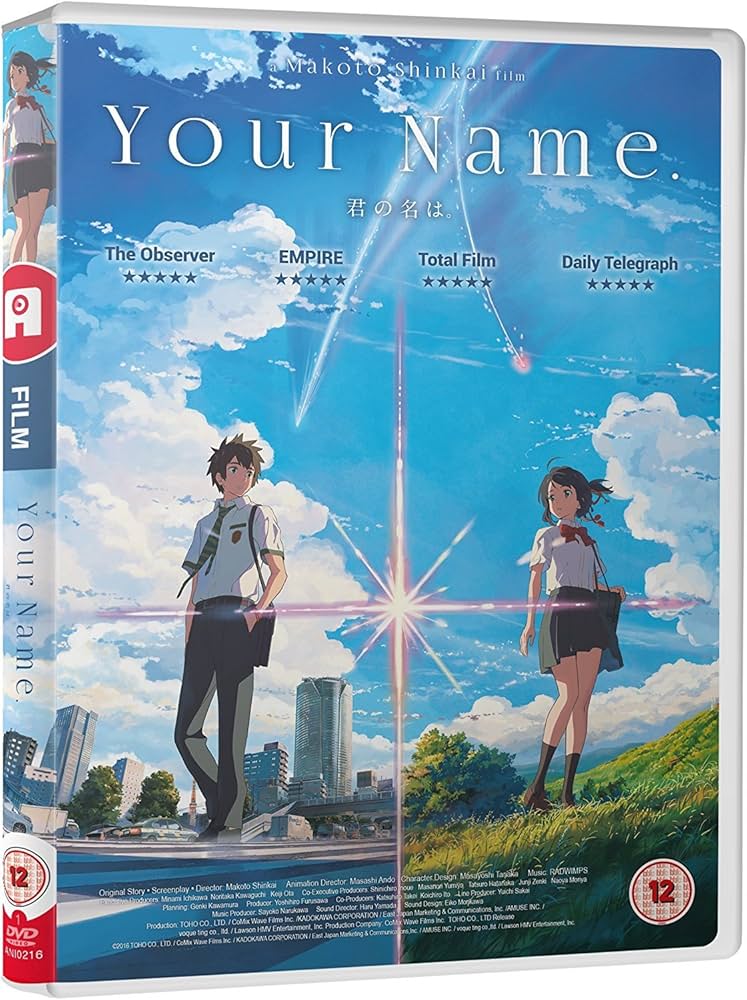 Amazon.co.jp: 「君の名は。」 アニメ 英語版 新海誠 / Your Name [DVD