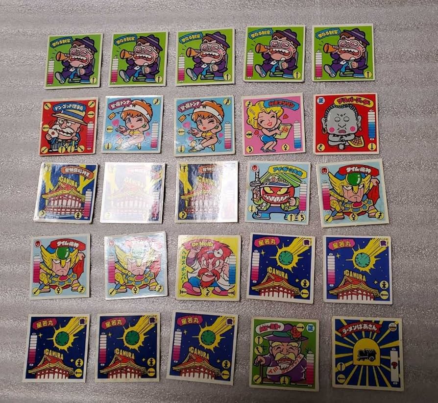 Amazon | ガムラツイスト ラーメンバー ビックリマン | シール