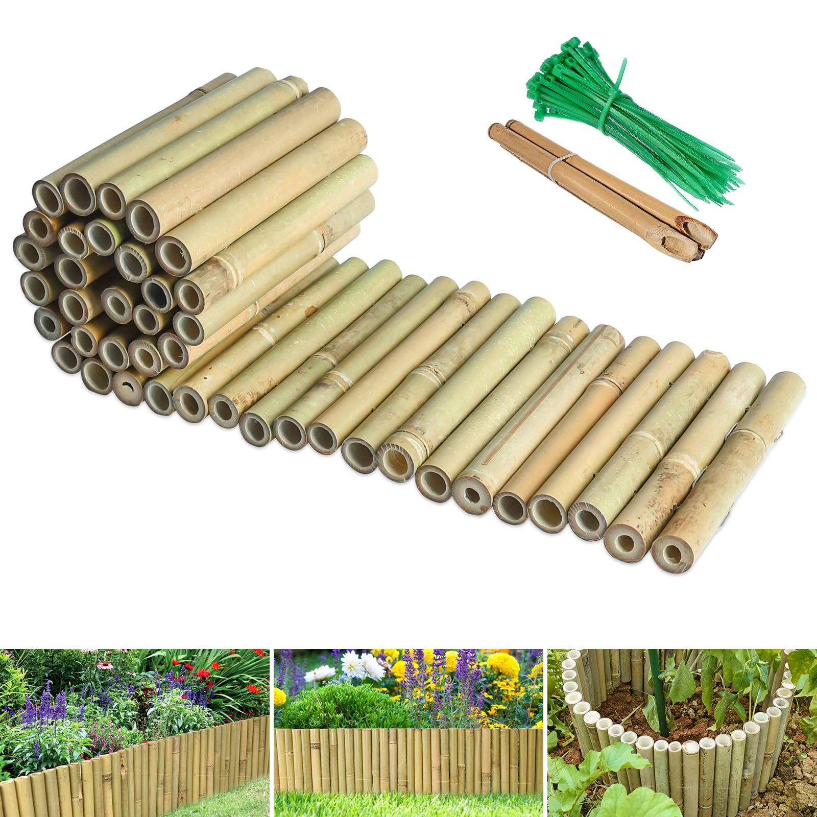 Amazon.co.jp: Jollybower ガーデンエッジ 高さ20 x 長さ100㎝ 花壇