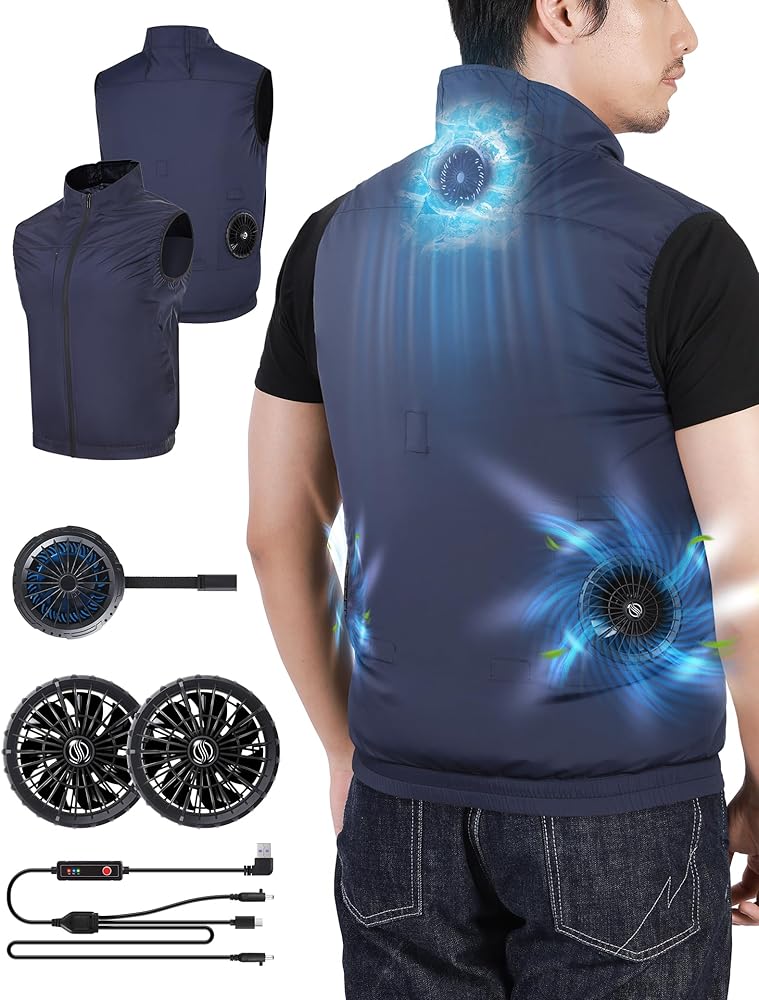 Amazon.co.jp: [NQG] 冷却ベスト 最新ペルチェ技術 プロ仕様冷却ベスト