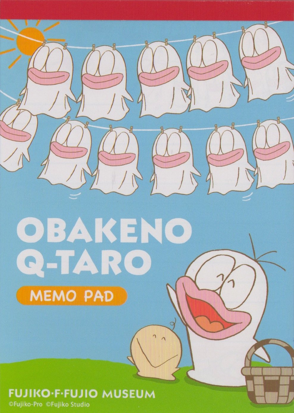 Amazon.co.jp: オバケのQ太郎＆O次郎 メモ帳 藤子・F・不二雄